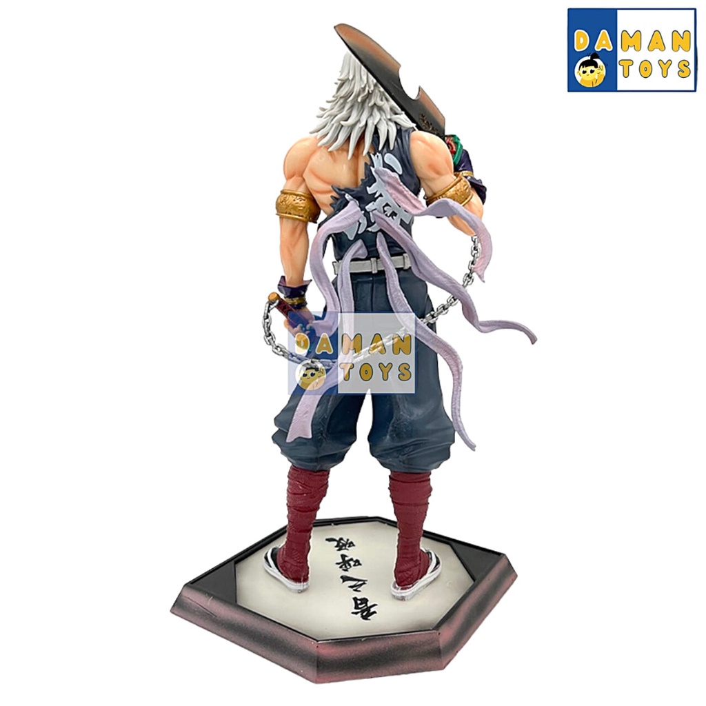 Action Figure Kimetsu No Yaiba Uzui Tengen 1/6 Resin Statue Demon Slayer Figur Pajangan Koleksi