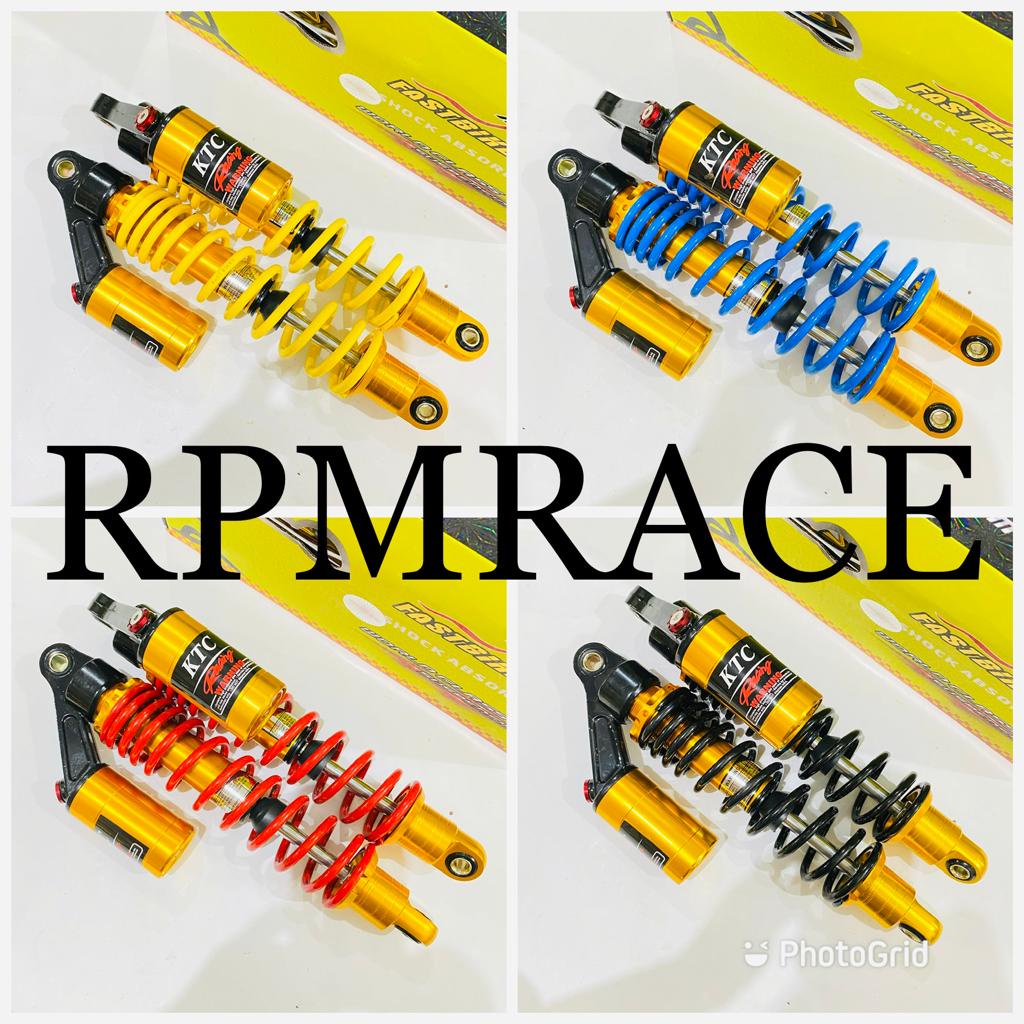 shockbreaker model tabung atas bebek model copy ktc universal jupiter z,supra, vega, tiger, cb  dan lainya 280mm 320mm 340mm