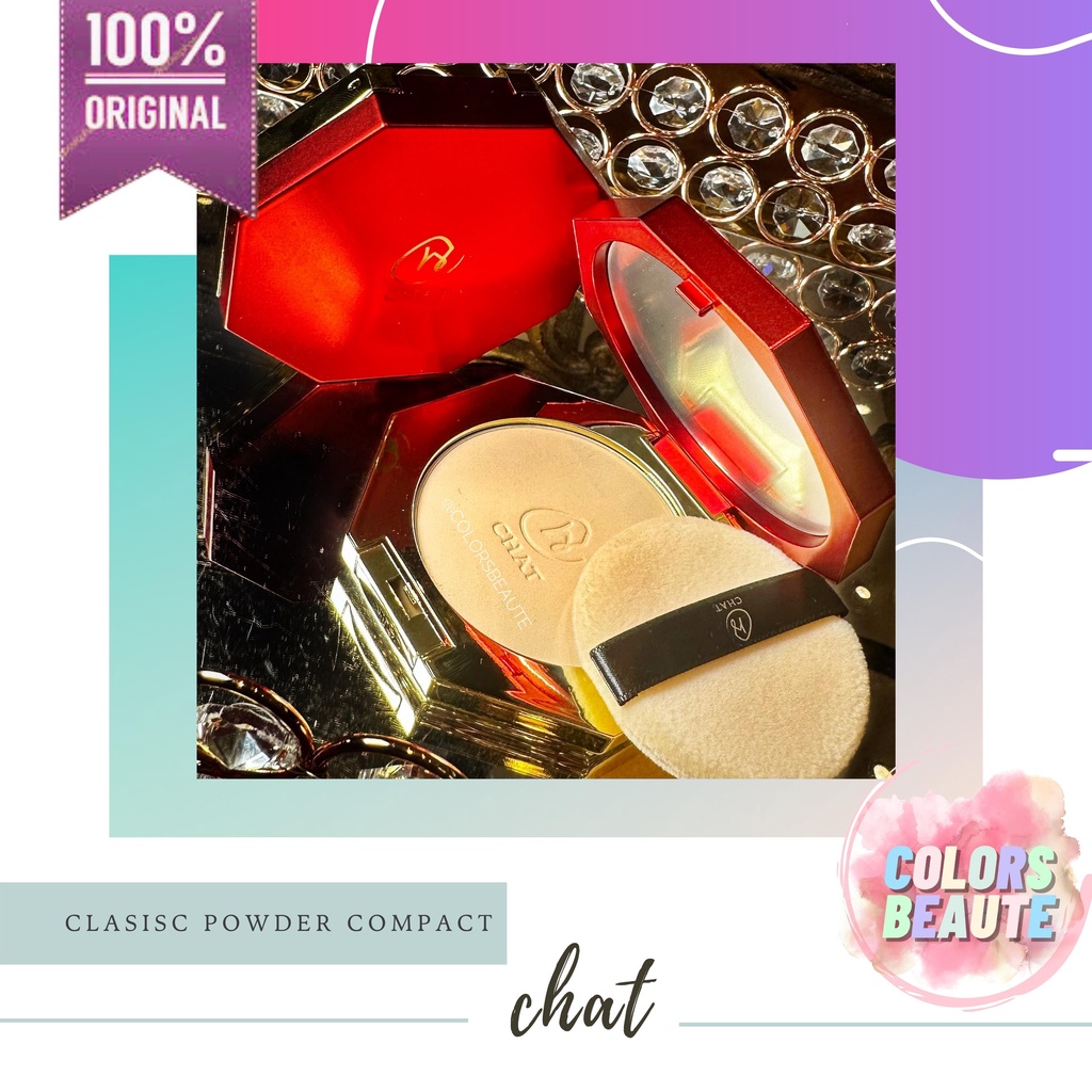 CHAT COSMETIC COMPACT POWDER