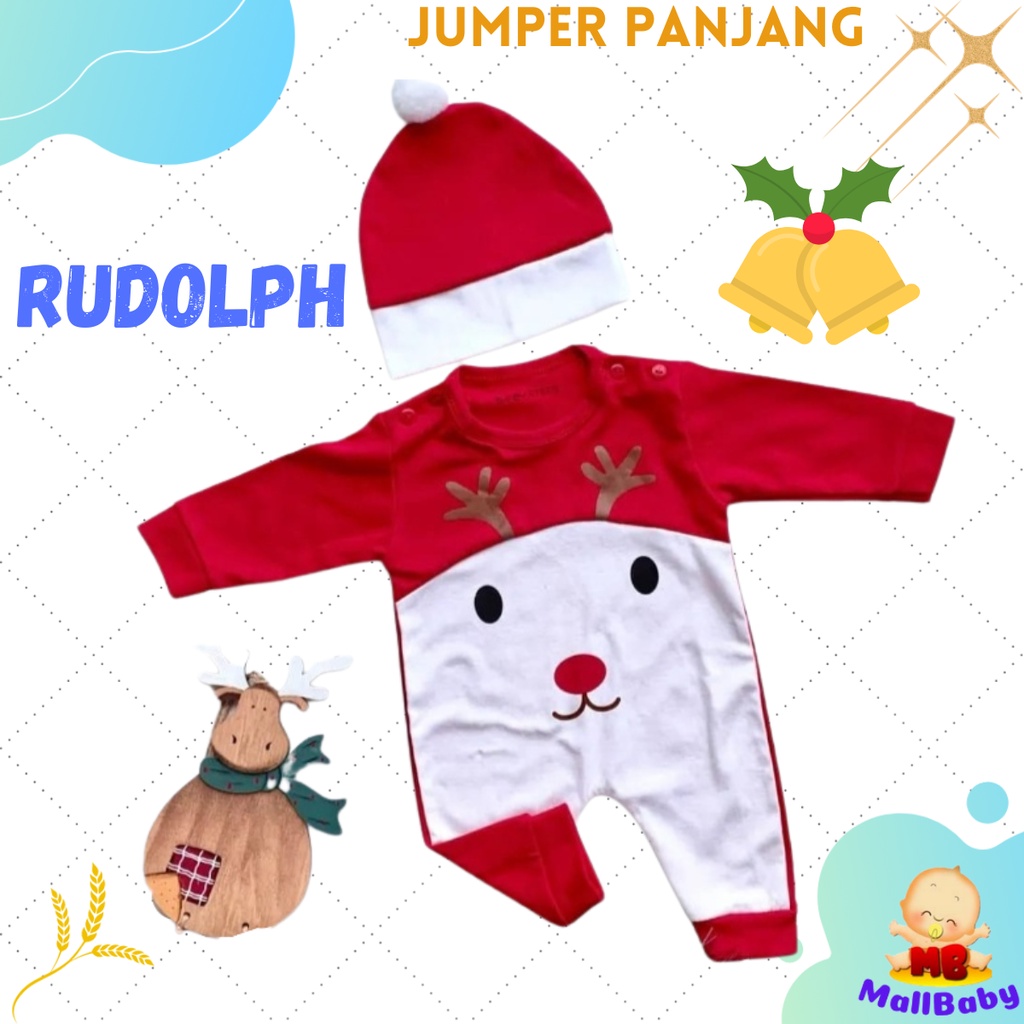 Baju Sinterklass Bayi Kostum Baju Natal Bayi Jumper Karakter Santa Klaus Claus Snowman BabySteps