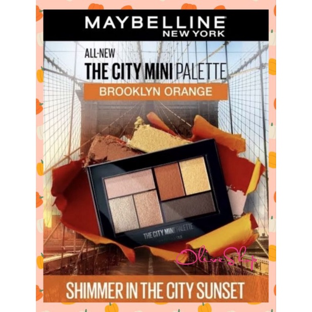 OliveShop ❤️ Maybelline The City Mini Palette Brooklyn Orange