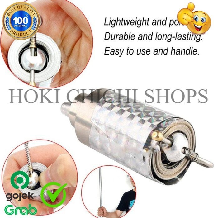 Tongkat Besi Pelindung Teleskopik untuk Perlindungan Diri ORIGINAL CC