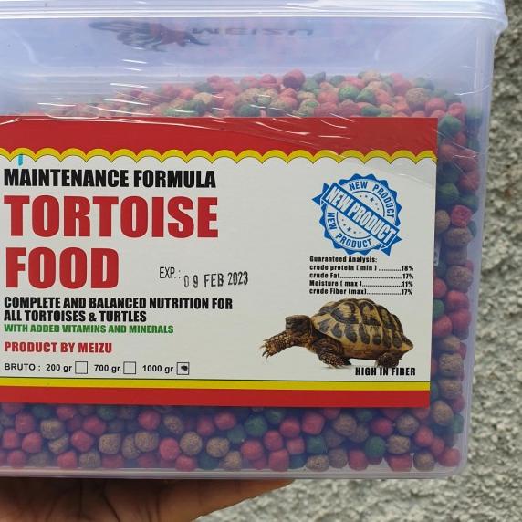 PROMO MEIZU PELET KURA / MAKANAN TORTO / SULCATA MURAH 1 Kg