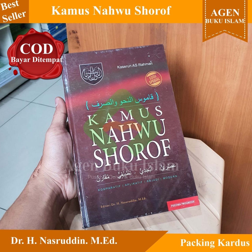 Buku Islam Kamus Nahwu Shorof Edisi Spesial Penerbit Pustaka Progresif HardCover Buku Asli Original 