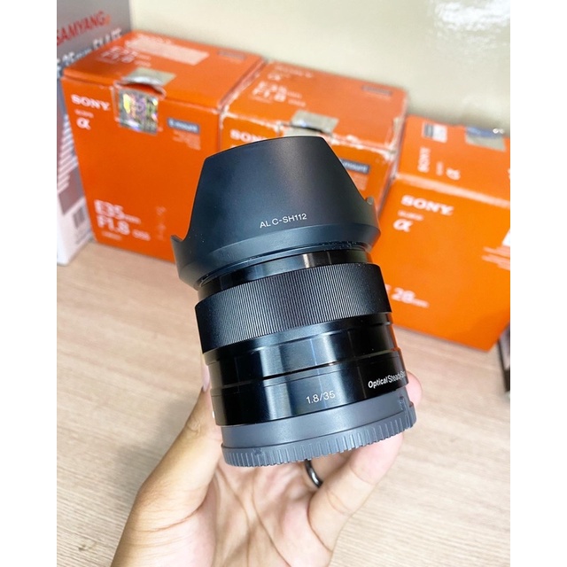 LENSA SONY E 35mm F1.8 FULLSHET BOX MULUS TERMURAH - LENSA SONY APSC - LENSA 35mm f1.8 SONY APSC - L
