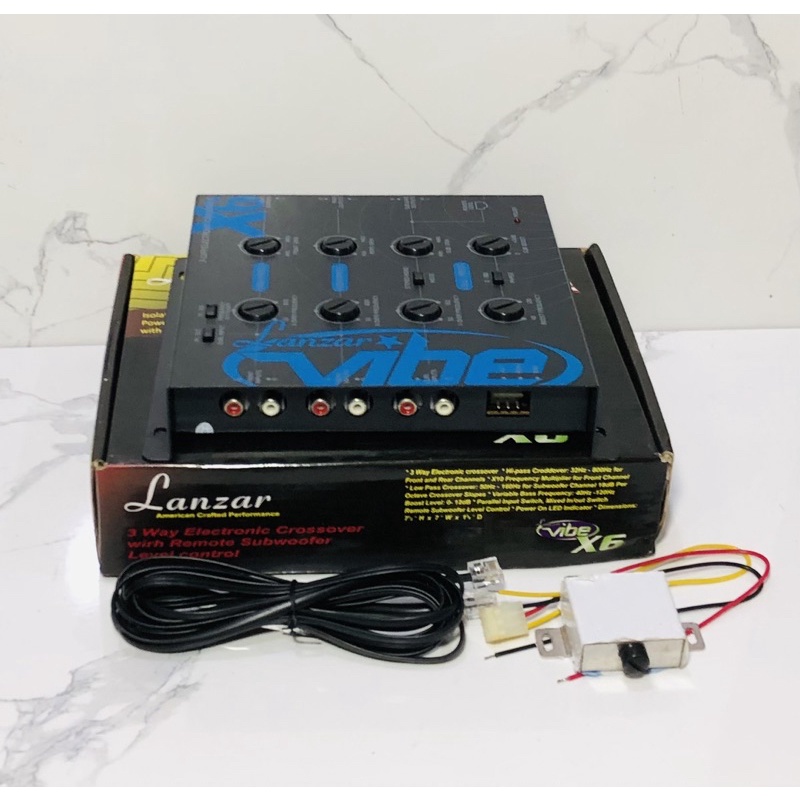 Crossover Aktif Lanzar Vibe  X6