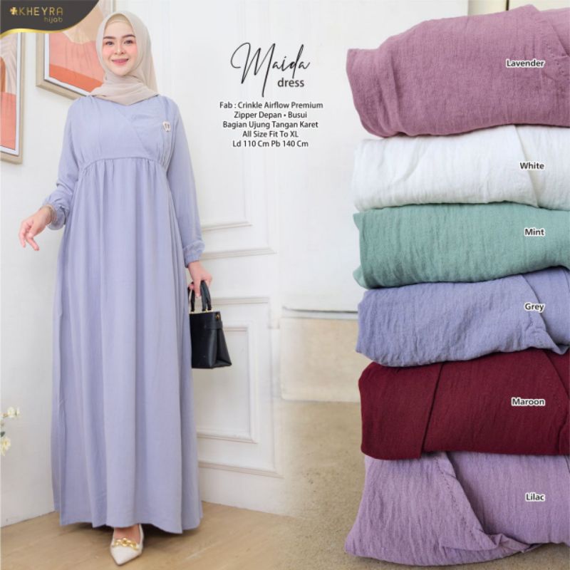 100% ORI Maida dress by Kheyra / Ld 110 Pb 140