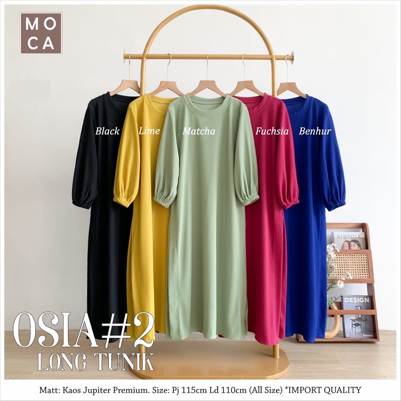 ATASAN WANITA OSIA LONG TUNIK 2 BY MOCA
