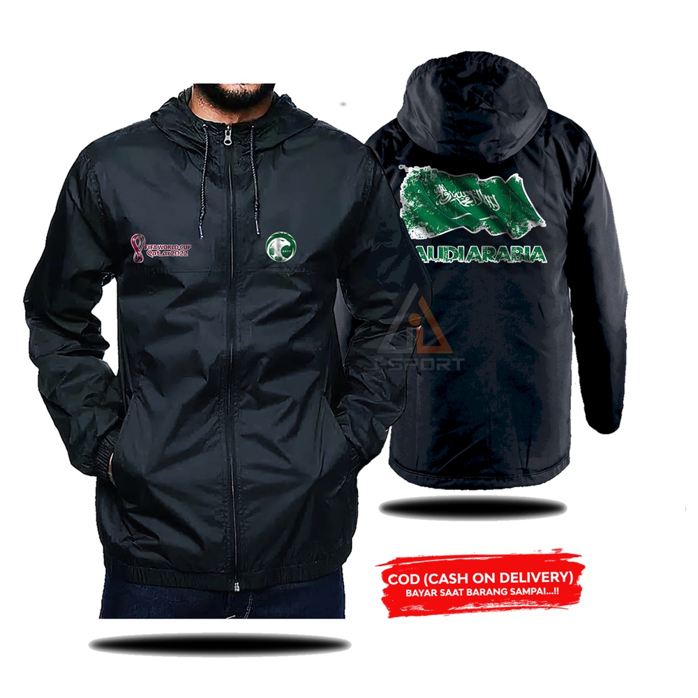 Jaket Pildun Arab saudi semi waterproof windproof