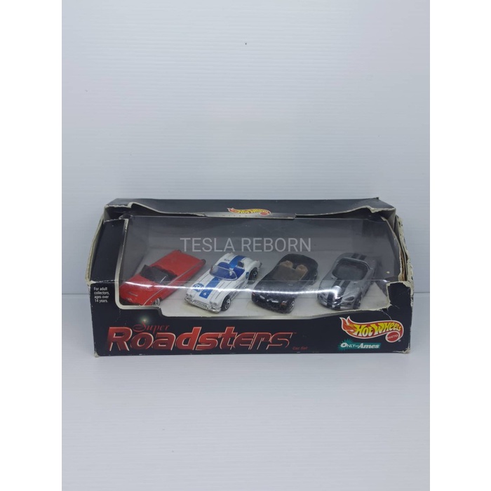 Hotwheels Hot Wheels 4-Pack Target Super Roadsters Corvette Dodge NUSEL