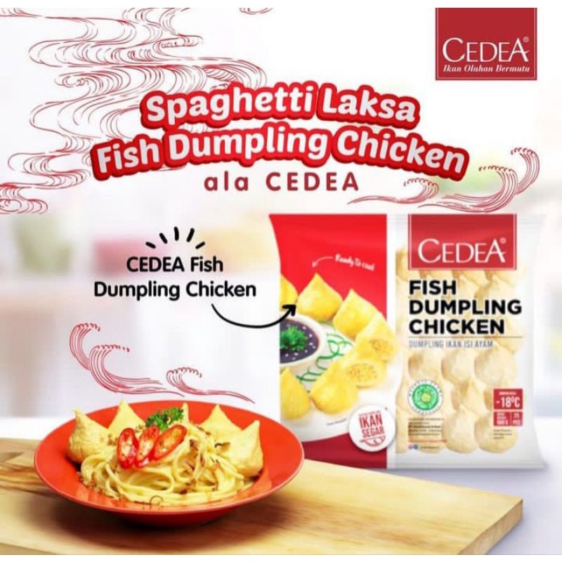 

Cedea Fish Dumpling Chicken 500gr Dumpling Ayam