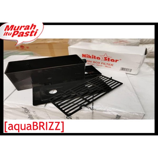 TOP BOX FILTER ATAS KOSONG NIKITA STAR SIZE S MINI | AQUARIUM AKUARIUM