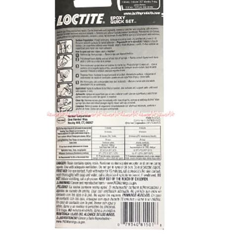 

Loctite Epoxy Instant Mix Lem Serbaguna Perekat Multifungsi Isi 14ml