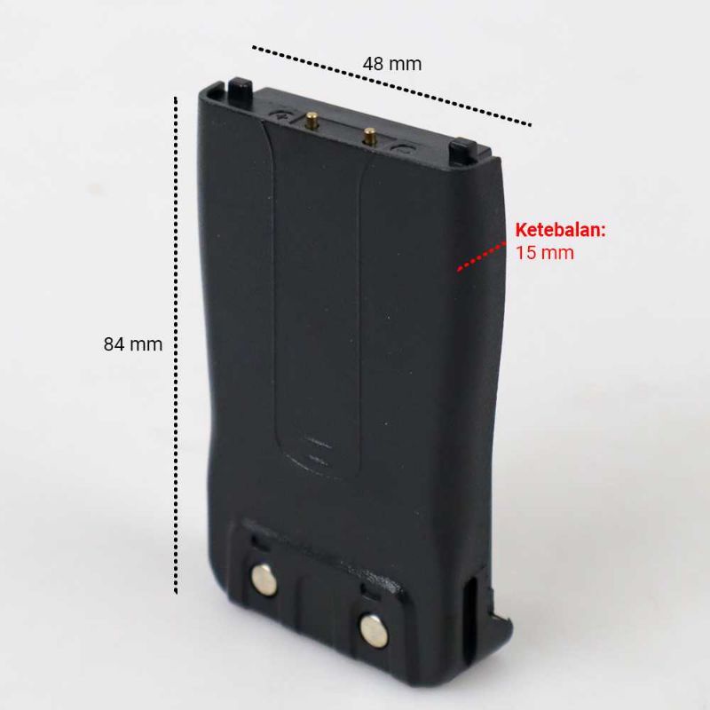 Taffware Baterai Walkie Talkie 2800mAh for Baofeng BF-777S 666S 888S