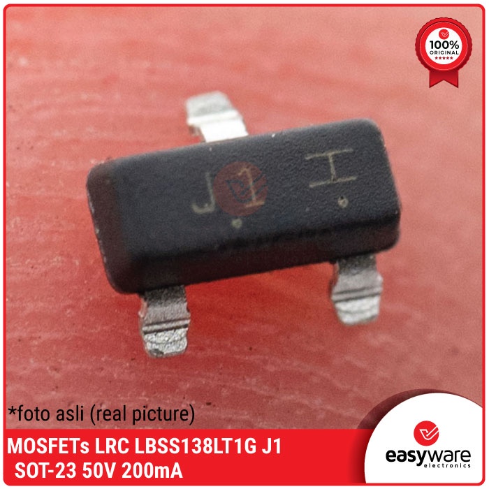 MOSFET BSS138 SOT-23 J1 LBSS138LT1G MOSFETs N Channel SMD