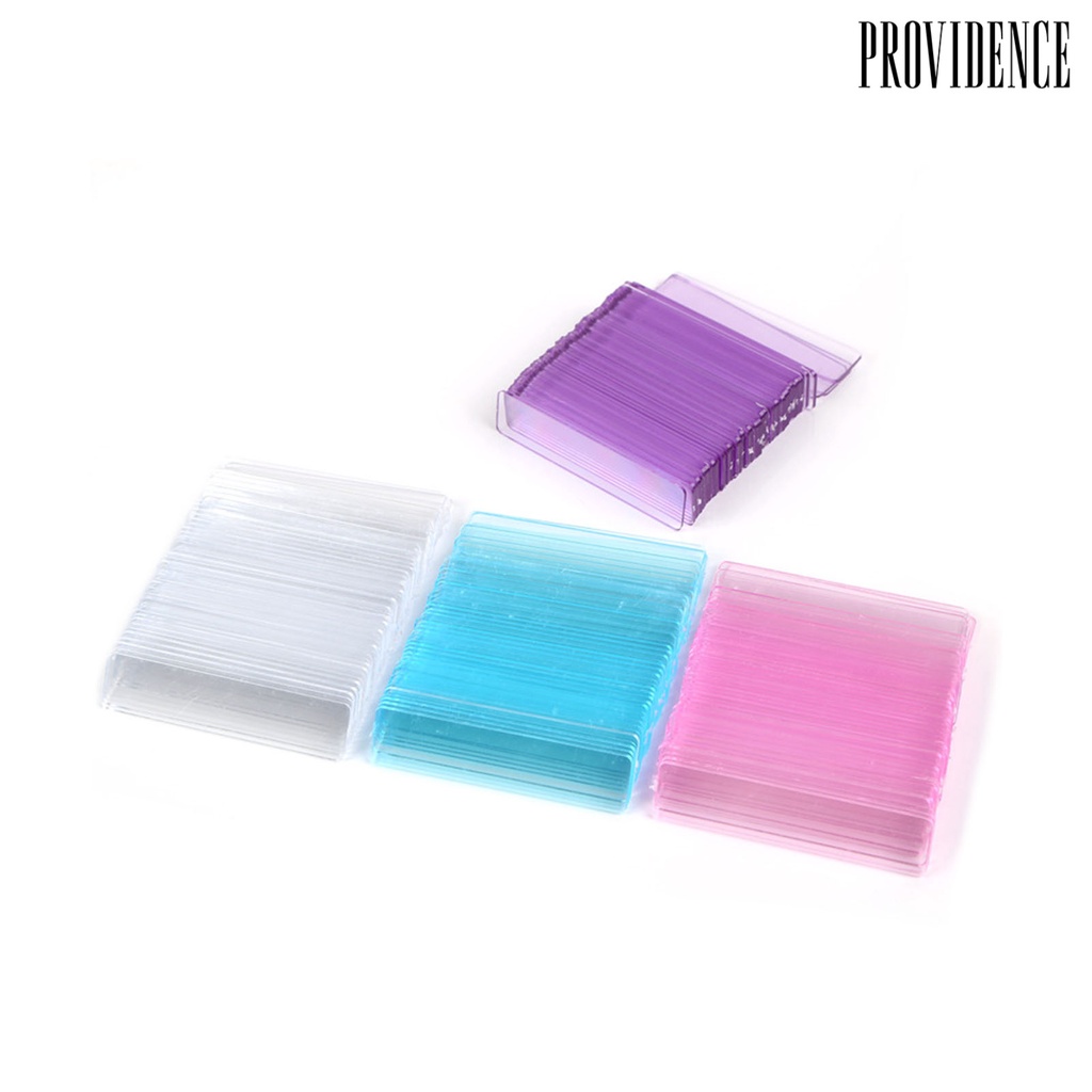Providence 50Pcs / Set Stand Display Kuku Palsu Akrilik Ultra Ringan Untuk Nail Art / Salon