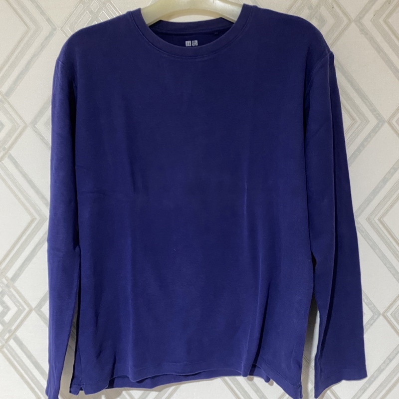 Uniqlo Long Sleeve Navy Original - Size S - USED
