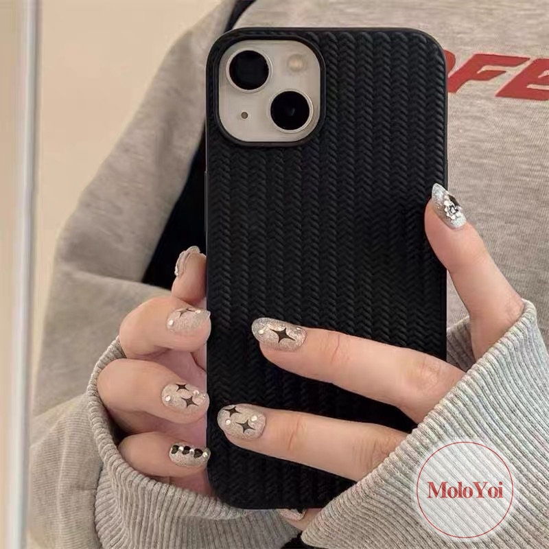 Soft Case Desain Sweater Rajut Untuk iPhone 11 Pro MAX 7 8 Plus 12 13 14 Pro MAX 7 Plus 8 Plus XR X XS MAX SE 2020