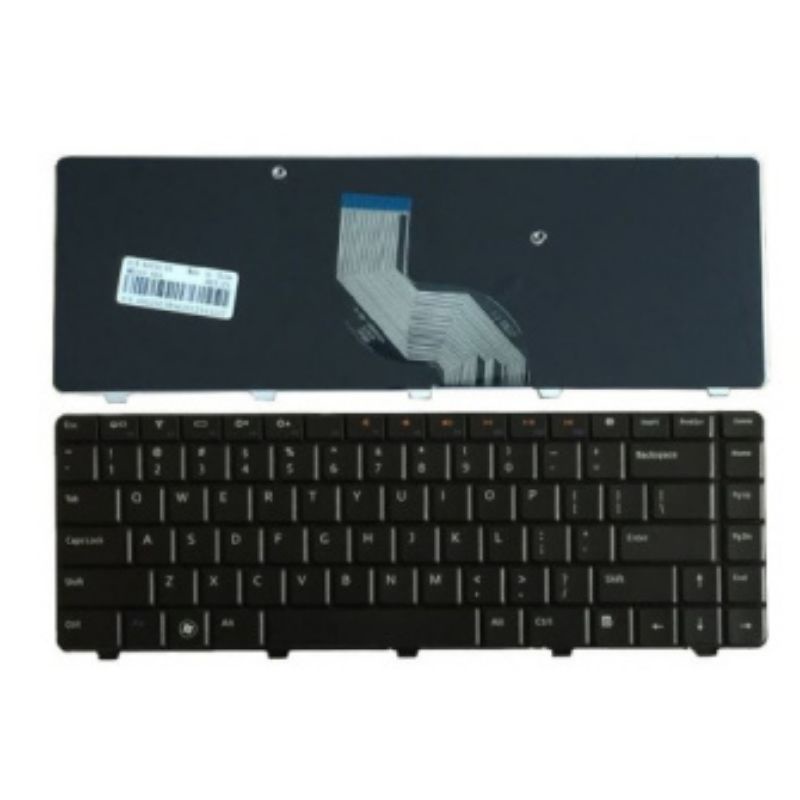 Keyboard De inspiro 14V 14R N4010 N4020 N4030 N5030 M5030 hitam