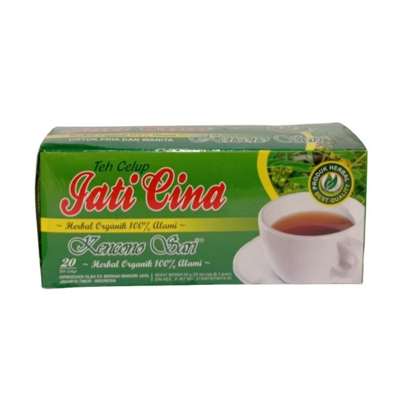 

Jati Cina Asli-Teh Clup Daun Jati Cina-Kencono Sari