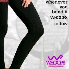 Celana Legging Whoops Pensil Basic Polos Stretch Jumbo Big Size Murah