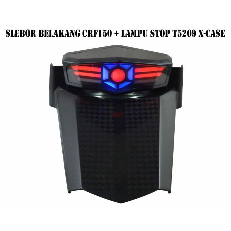 sayap crf lampu/ spakbor belakang lampu crf150 led/ stop lamp led crf 150