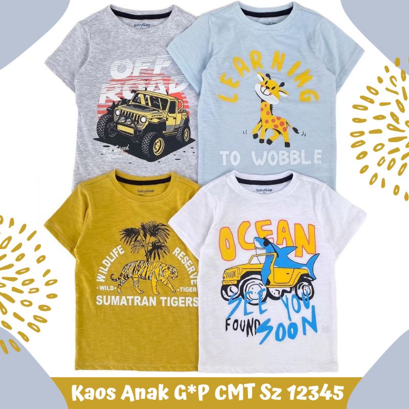 Naishkids Kaos  Anak / Tshirt Branded Sz 1 2 3 4 5 Katalog 4