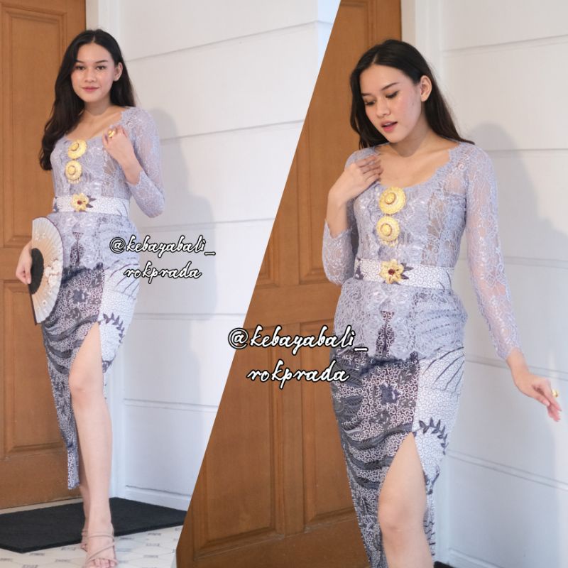 NEW ARRIVAL KEBAYA GLOSY PREMIUM KEBAYA SEMI METALIK KEBAYA BALI MURAH