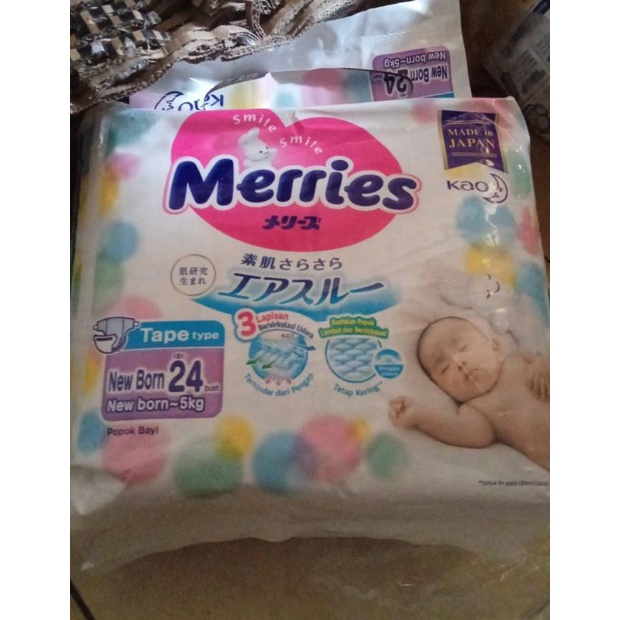 Merries Newborn perekat isi 24 pcs