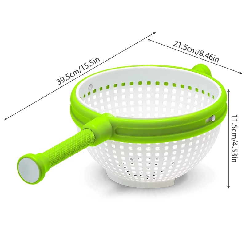 Keranjang Pengering Sayuran / Buah Model Lipat Kapasitas Besar Hemat Tenaga Untuk Dapur