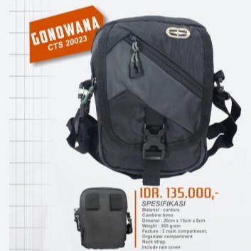 CO-TREK Tas Selempang / Tas Travel Pouch Gonowana