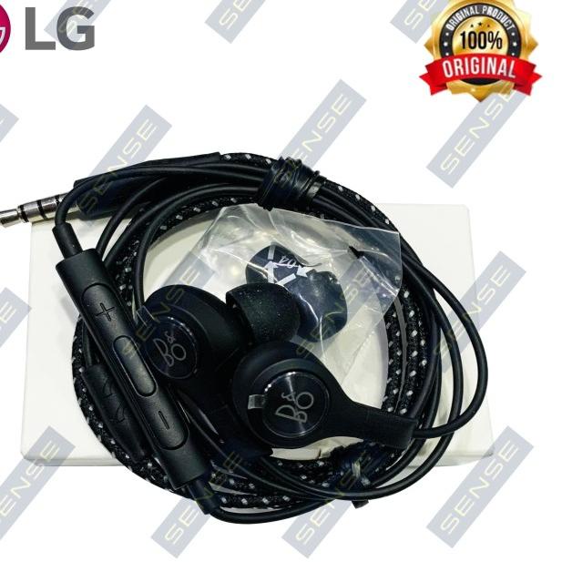 HANDSFREE EARPHONE HEANDSET LG V20 ORIGINAL 100% LG TUNED BY B&O PLAY - WHITE LG G5