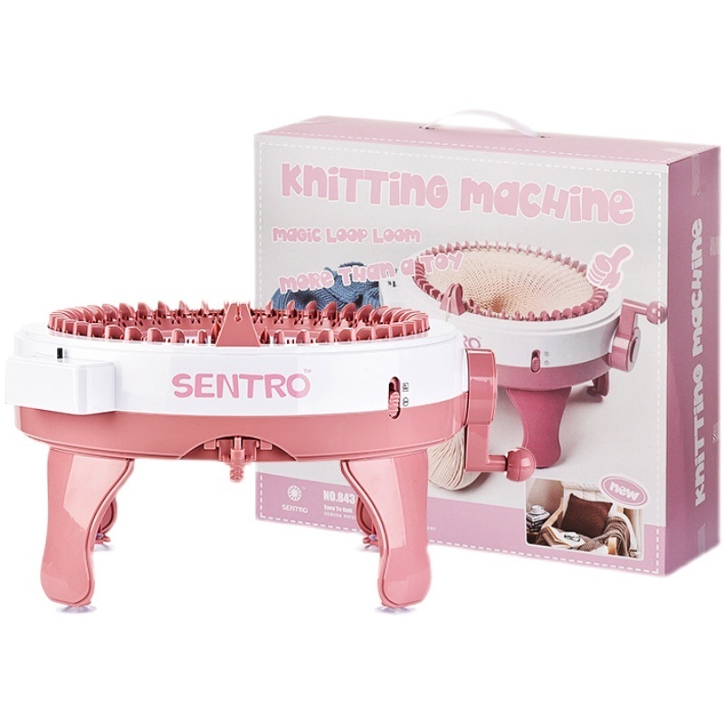 Alat Merajut Otomatis Sentro / Knitting Weaving Machine / Smart Weaver for Kids