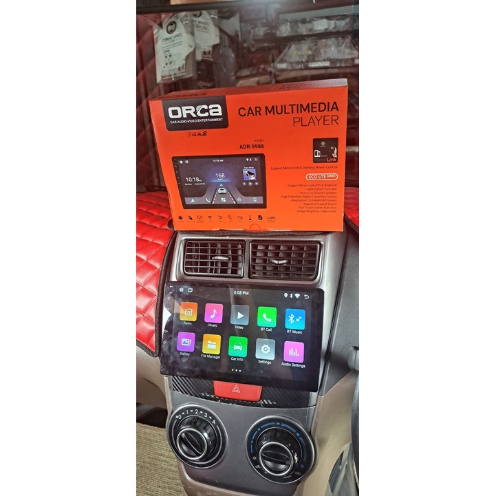 HEADUNIT DOUBLE DIN DOUBLEDIN ANDROID ORCA TOYOTA HILUX