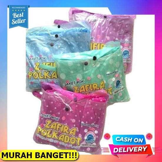 Setelan Jaket Mantel Baju Celana Jas Hujan Motor Pria Wanita Cewek Perempuan Dewasa Karet Tebal Mant