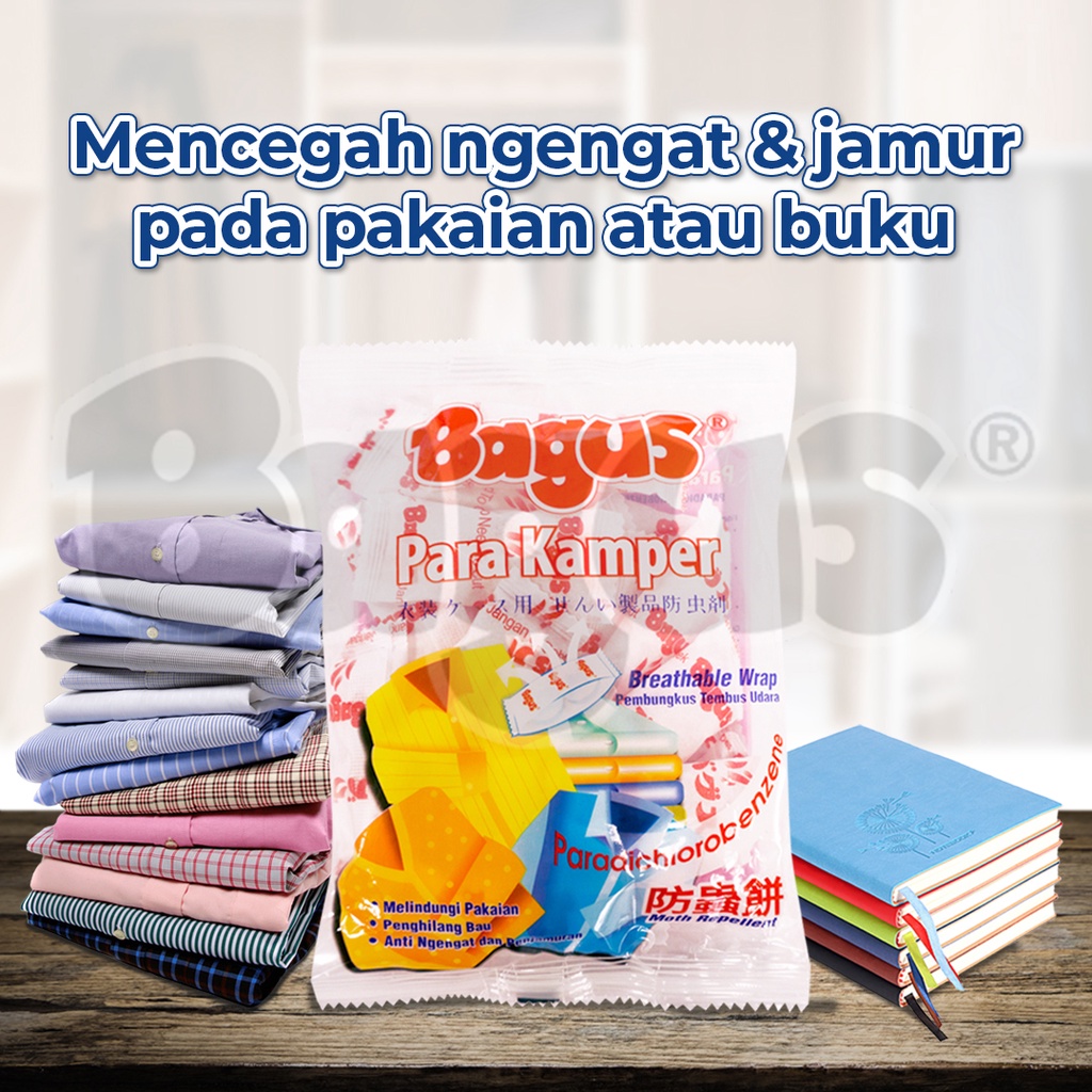 Ktmstore Bagus Para Kamper Pakaian Kapur Barus rak Lemari anti jamur 300 g