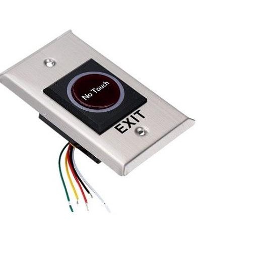 push button no touch/door exit button Stainless