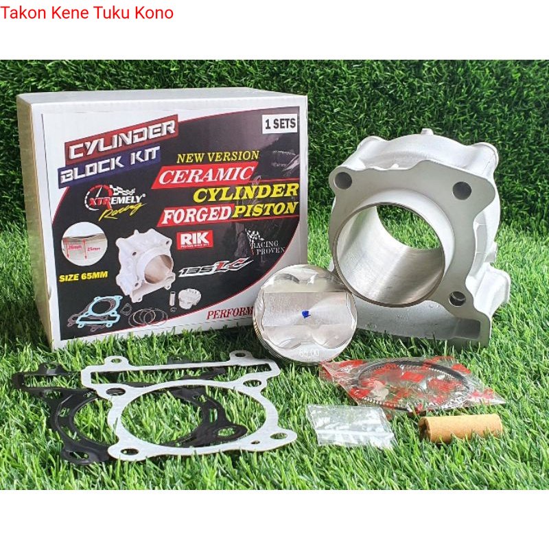 BLOK BORE UP JUPITER MX 135 / MX KING / VIXION CERAMIC SIZE 65MM TKTK