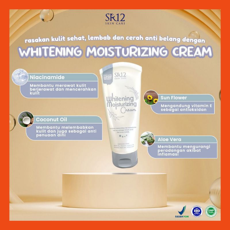 Whitening Moisturizing SR12 Hand And Body Lotion Cream Pemutih Badan Handbody BPOM ORI Mencerahkan M