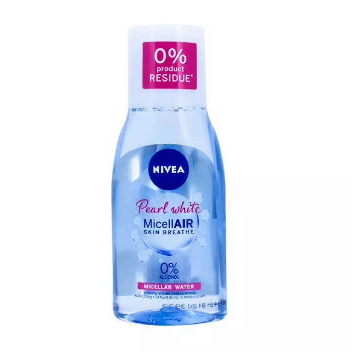 NIVEA MICELLAR WATER 125ML MAKE UP REMOVER CLEANSER PEMBERWIH WAJAH