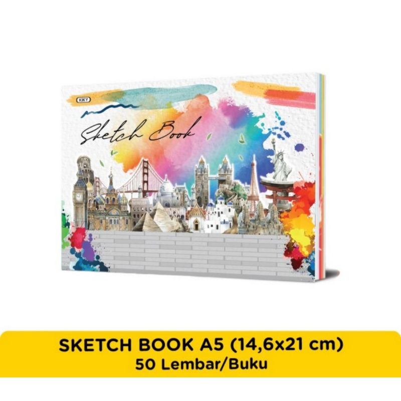 

Buku Sketsa Kiky Sketch Book A5 50 Lembar