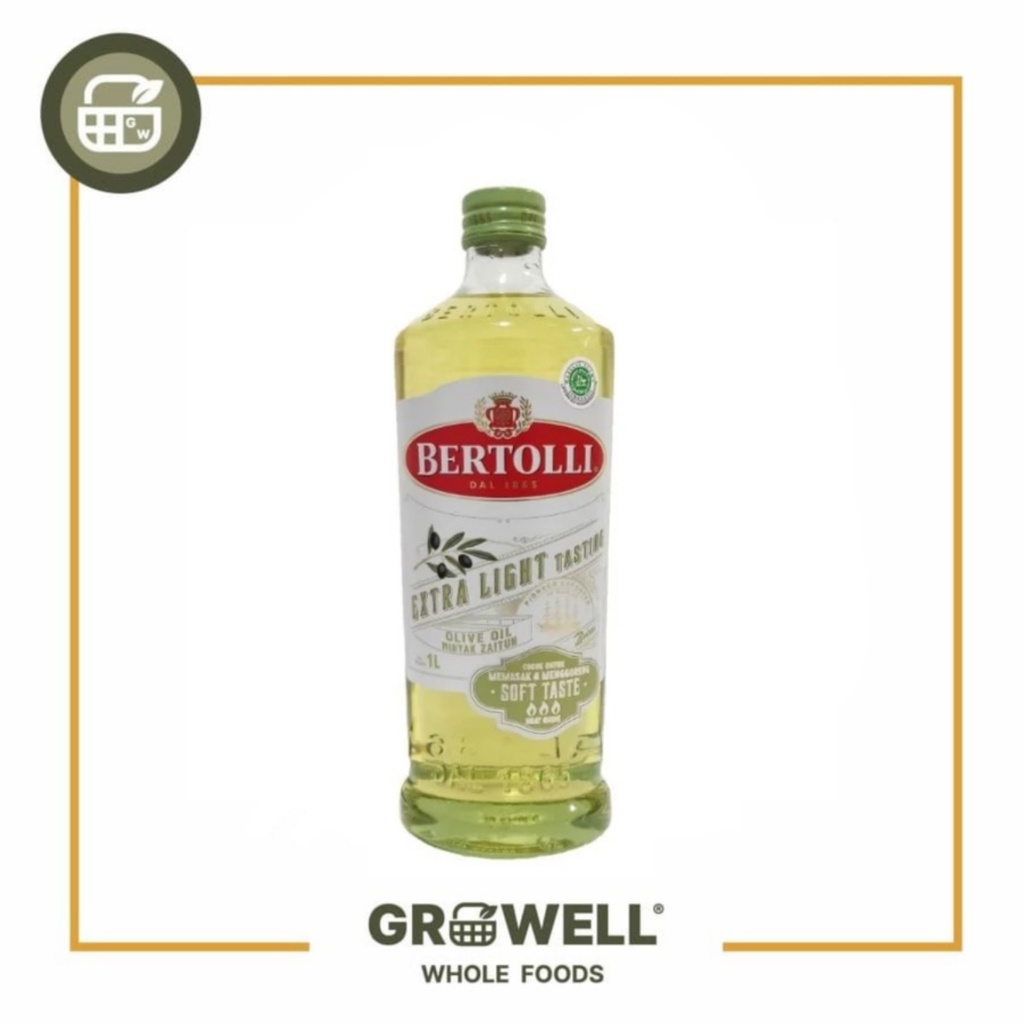 

BERTOLLI EXTRA LIGHT OLIVE OIL 500ML BOTOL