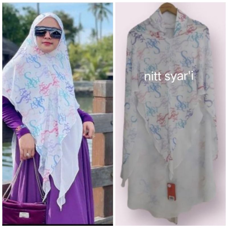 Khimar Berkha Sisesa BW