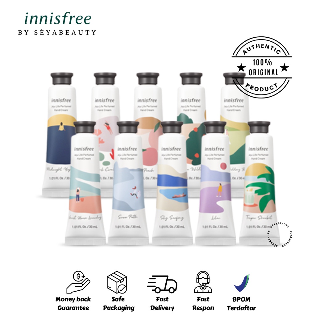 [SEYABEAUTY] INNISFREE - HAND CREAM JEJU LIFE PERFUMED