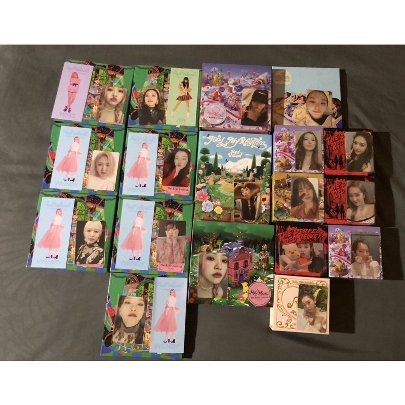Album red velvet the reve festival finale scrapbook Kihno day 1 day 2 bb badboy fullset unsealed ire