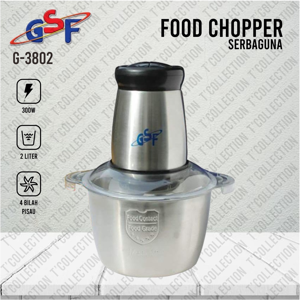 BLENDER DAGING GSF STAINLESS G-3802 CAPSULE CUTTER UKURAN BESAR blender daging meat blender
