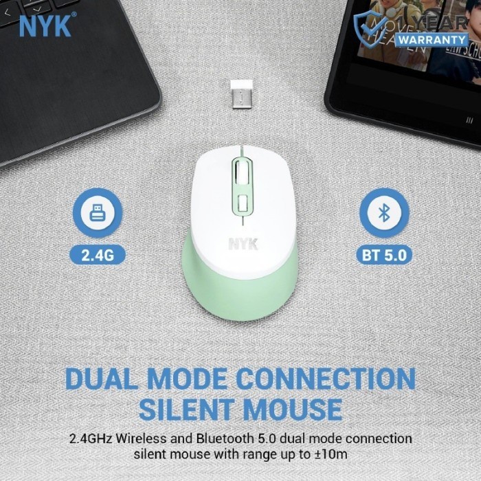 NYK Mouse Wireless  C50  Bluetooth Optical Silent