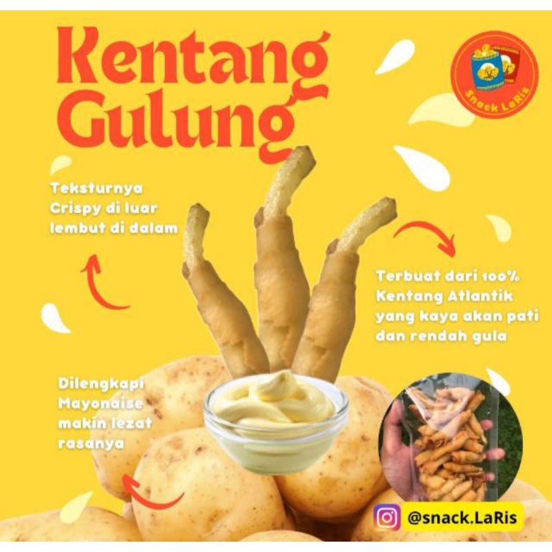

KENTANG GULUNG TERENAK