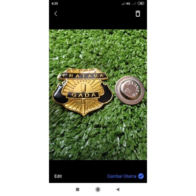 Pin Kewenangan Gada Pratama Satpam Security Magnet