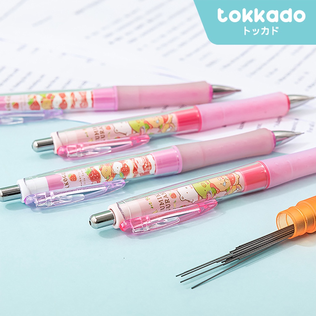 

TOKKADO Sumikko Gurashi Pensil Mekanik Cetek 0.5 mm Karakter Unik Lucu